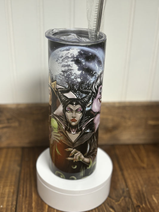 Disney villains 20 oz metal tumbler